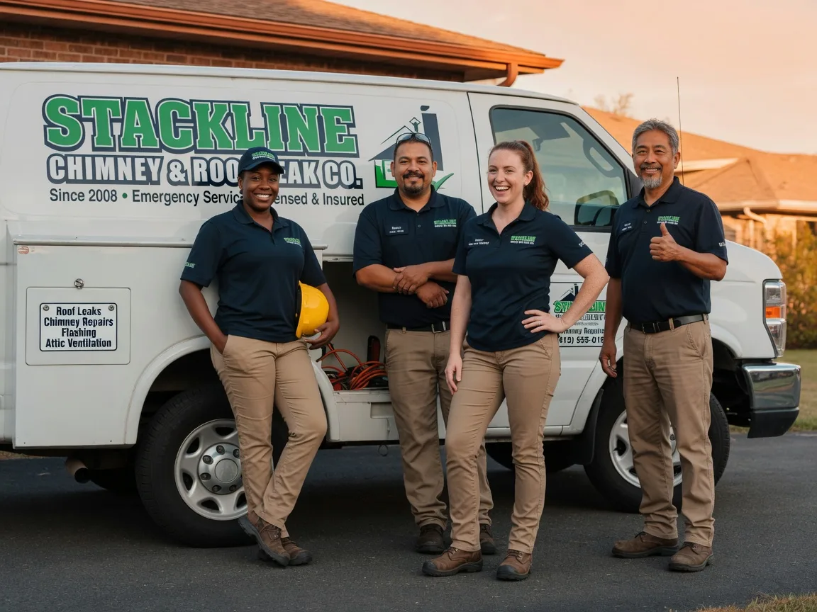 Chimney flashing repair company in Sullivan City, TX